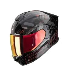 Cască moto integrală SCORPION EXO-530 Air Fond - Negru/Rosu