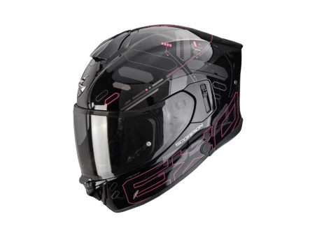 Cască moto integrală SCORPION EXO-530 Air Fond - Negru/Roz | 173-532-71