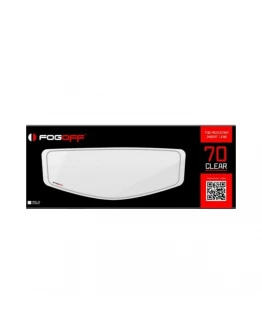 Lentila antiaburire transparenta FOGOFF - compatibila cu castile flip-up (modulabile) MT Atom 2 SV (tip MT-V-35 - FOG013) - Max Vision