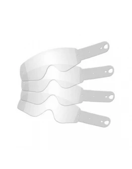 Kit 5 tear-off MX Evo (kit 5 folii transparente ochelari MX Evo Stripes – MT Helmets)