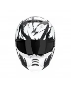 Cască moto SCORPION EXO-Combat II MARAUDER - Negru mat/Alb | 182-366-227