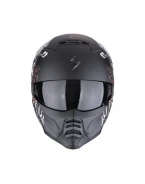 Cască moto SCORPION EXO-Combat II GENESIS - Negru mat/Alb/Auriu | 182-485-353