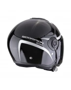 Cască open face Scorpion EXO-City II Intercity - Negru/Cameleon | 183-493-38