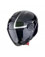 Cască open face Scorpion EXO-City II Intercity - Negru/Cameleon | 183-493-38
