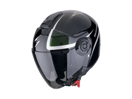 Cască open face Scorpion EXO-City II Intercity - Negru/Cameleon | 183-493-38