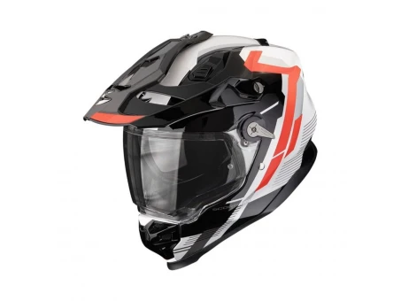 Cască adventure Scorpion EXO ADF-9000 Air - Negru/Rosu | 184-514-24