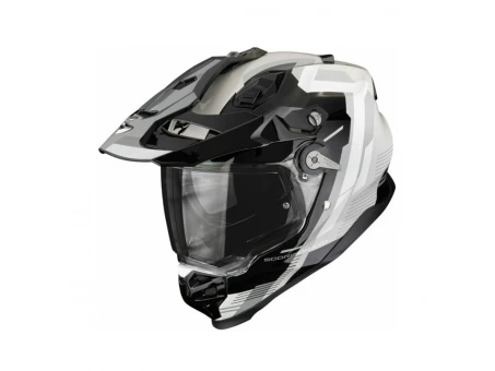 Cască adventure Scorpion EXO ADF-9000 Air Patrol - Negru/Argintiu | 184-514-58