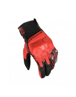Manusi de piele MACNA ULTRAXX - Negru,Rosu