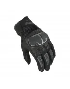 Mănuși moto de vară din piele MACNA RIME 2.0 - Negru | 1906334101
