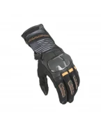 Mănuși din piele de vară MACNA TEMPO 2.0 - Negru/Portocaliu | 1906335133