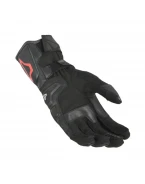 Mănuși din piele de vară MACNA TEMPO 2.0 - Negru/Rosu | 1906335130