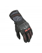 Mănuși din piele de vară MACNA TEMPO 2.0 - Negru/Rosu | 1906335130