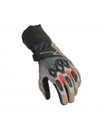 Mănuși moto de vară MACNA TANAMAX - Maro/Negru/Rosu | 1906337713