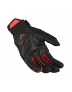 Manusi Moto din Piele MACNA OBTAIN LEATHER - Negru/Rosu | 1906364130
