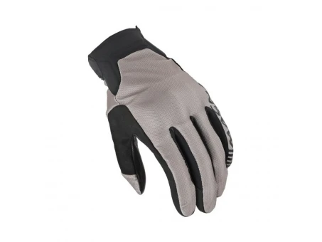 Manusi Moto din Piele MACNA OBTAIN LEATHER - Negru/Bej | 1906364171