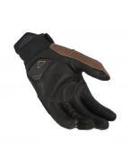 Manusi Moto din Piele MACNA OBTAIN LEATHER - Negru/Maro | 1906364177