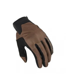 Manusi Moto din Piele MACNA OBTAIN LEATHER - Negru/Maro