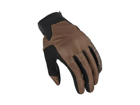Manusi Moto din Piele MACNA OBTAIN LEATHER - Negru/Maro | 1906364177