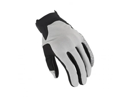 Manusi Moto din Piele MACNA OBTAIN LEATHER - Gri/Negru | 1906364810