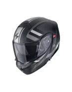 Cască flip-up Scorpion EXO-930 EVO - Negru mat/Argintiu | 194-501-159