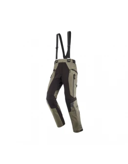 Pantaloni moto barbati Touring/Adventure Ixon All season/vara Odin MS - Khaki/Negru
