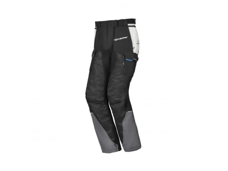 Pantaloni moto femei Ixon Balder LS Touring/Adventure all season - Negru/Gri/Albastru | 2001020281044