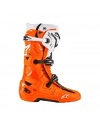 Cizme motocross-enduro Alpinestars Tech 10 Enduro - Portocaliu fluo/Negru/Alb | 2010025/4512