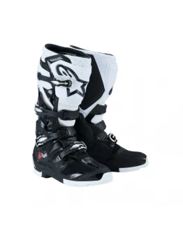Cizme cross-enduro Alpinestars Tech 7 Enduro 2026 - Negru/Alb