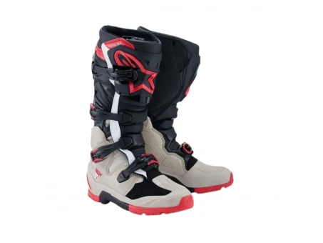 Cizme cross-enduro Alpinestars Tech 7 Enduro 2026 - Negru/Gri/Rosu | 2010426/1903