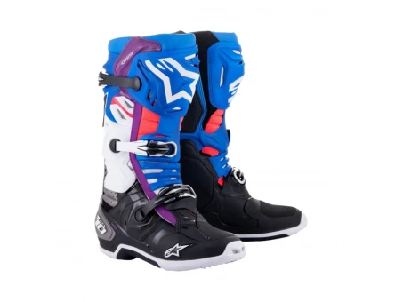 Cizme cross-enduro Alpinestars Tech 10 Supervented - Albastru/Negru/Alb | 2010520/1792