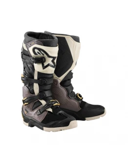 Cizme cross-enduro ALPINESTARS Tech 7 Enduro Drystar® 2026 - Negru/Gri/Auriu