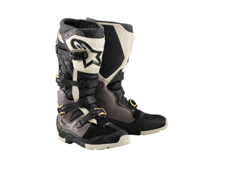 Cizme cross-enduro ALPINESTARS Tech 7 Enduro Drystar® 2026 - Negru/Gri/Auriu | 2010526/1558