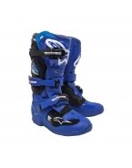 Cizme cross-enduro copii ALPINESTARS TECH 7S YAMAHA - Albastru/Negru/Alb | 2010926/712