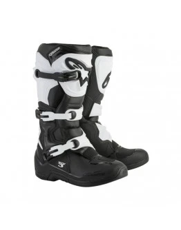 Cizme cross-enduro ALPINESTARS TECH 3 BOOT - Negru,Alb