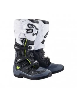 Cizme cross-enduro ALPINESTARS TECH 5 BOOT -Negru,Gri,Alb