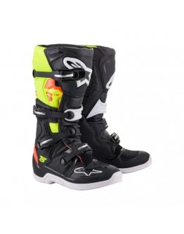 Cizme cross-enduro ALPINESTARS TECH 5 BOOT - Negru,Galben fluo