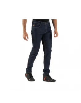 Blugi (jeans) moto barbati Ixon model Kevin - albastru inchis (CorduraÂ® Denim)
