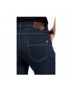Blugi moto femei Ixon Maddie Dark raw Slim Fit - Albastru | 2041020093031