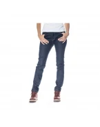 Blugi moto femei Ixon Maddie Dark raw Slim Fit - Albastru | 2041020093031