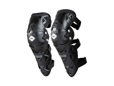 Set genunchiere KENNY Racing 2025 Titanium - Negru