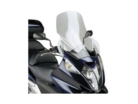 Parbriz moto KAPPA - HONDA SILVER WING 400 (06-09), 600/ABS (01-09)63 x 60 CM Transparent - necesar Kit montaj D214KITK | 214DTK