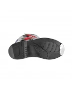 Cizme moto copii GAERNE GX-J Cross/Enduro - Alb/Rosu/Mov | 2169-025