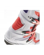 Cizme moto copii GAERNE GX-J Cross/Enduro - Alb/Rosu/Mov | 2169-025