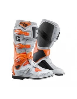 Cizme Cross/Enduro Gaerne SG-12 - Alb/Gri/Portocaliu