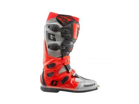 Cizme Gaerne Cross/Enduro SG-12 Forge - Gri/Rosu/Negru
