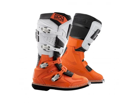 Cizme Cross/Enduro Gaerne GX-1 Goodyear - Portocaliu/Alb