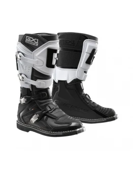 Cizme cross-enduro Gaerne GX1 Goodyear - Negru/Alb/Gri
