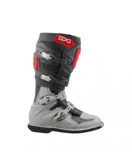Cizme cross-enduro Gaerne GX1 Goodyear - Gri/Rosu