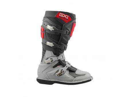 Cizme cross-enduro Gaerne GX1 Goodyear - Gri/Rosu | 2192-032