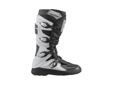 Cizme cross-enduro Gaerne GX1 EVO - Negru/Alb/Gri | 2193-031